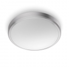 DORIS SVÍTIDLO STROPNÍ LED 17W 1500lm 2700K IP44, nikl