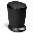 Polti Pedálový odpadkový koš Simplehuman – 6 l, černý plast