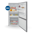 ORAVA RGO-600 Kombinovaná chladnička s technologií NO FROST, 588 l