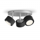 Ferano SVÍTIDLO BODOVÉ LED 3x4,3W 1290lm 2700K IP20, černá