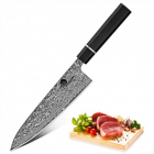 nůž Gyuto / Chef 8,5 Dellinger Octagonal Ebony Wood
