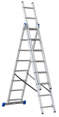 G21 Žebřík třídílný 5,1m, 3x8 příček