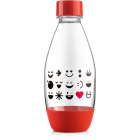 Sodastream Lahev dětská 0.5l Smajlík červená