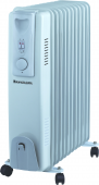 Olejový radiátor OH-11, 11 článků, 2500W, šedý